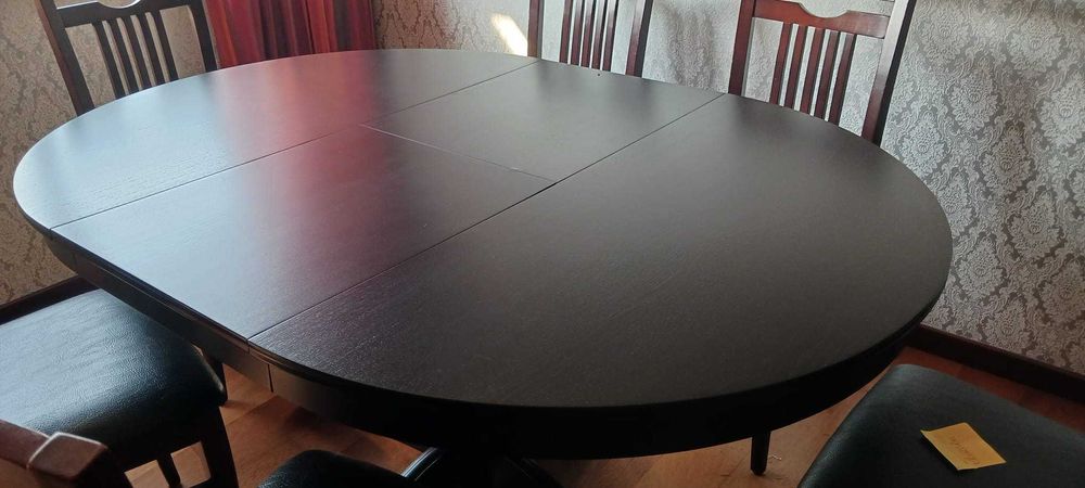 Mesa de Jantar redonda extensível