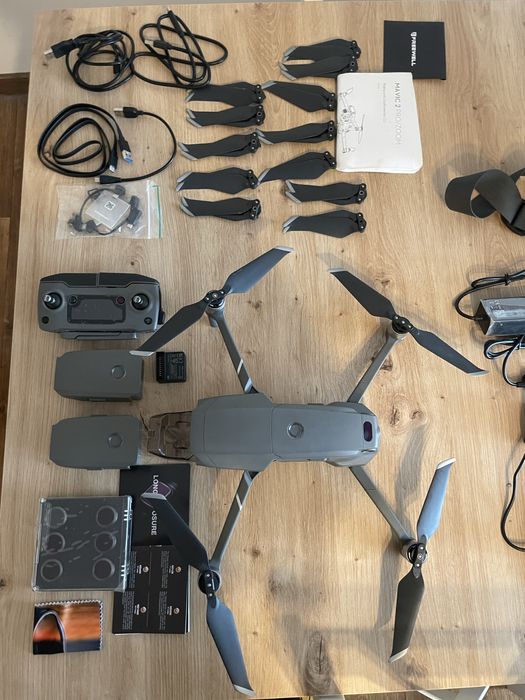 DJI Mavic 2 Zoom + Fly More Combo + 6 filtrów ND Freewell | FCC | Stan idealny