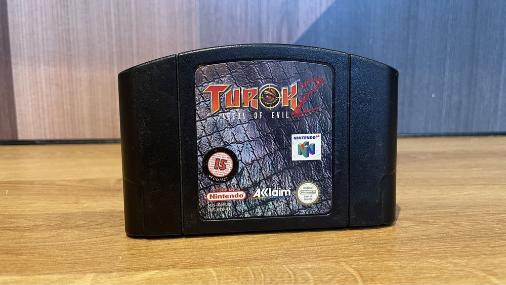Turok 2 nintendo 64 n64 pal