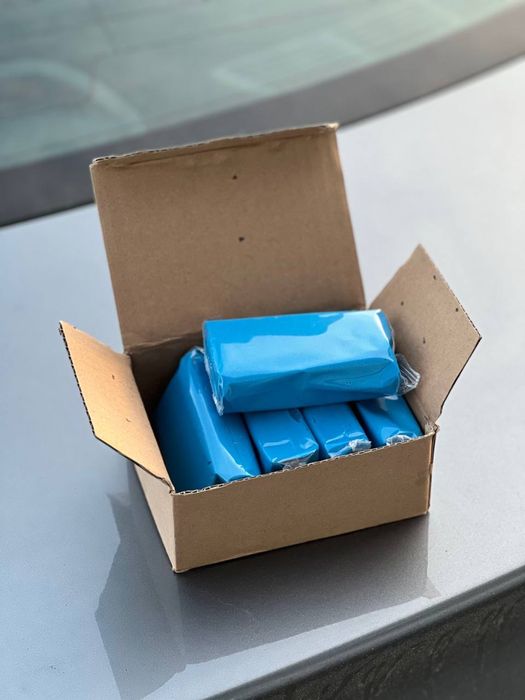 Синя глина для очищення кузова