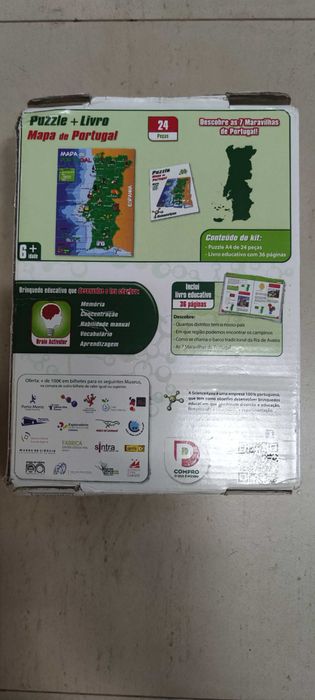 Mapa de Portugal, Science 4 you