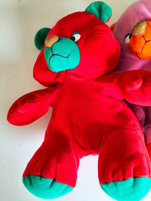 conjunto de 3 peluches antigos