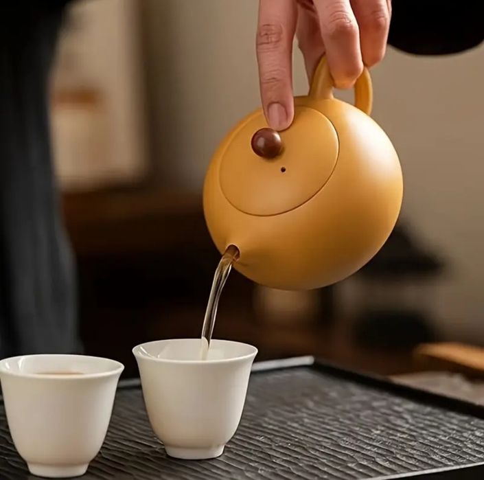 Ісинський чайник «Сі Ши» з глини Дуань Ні 210 мл, для чайної церемонії