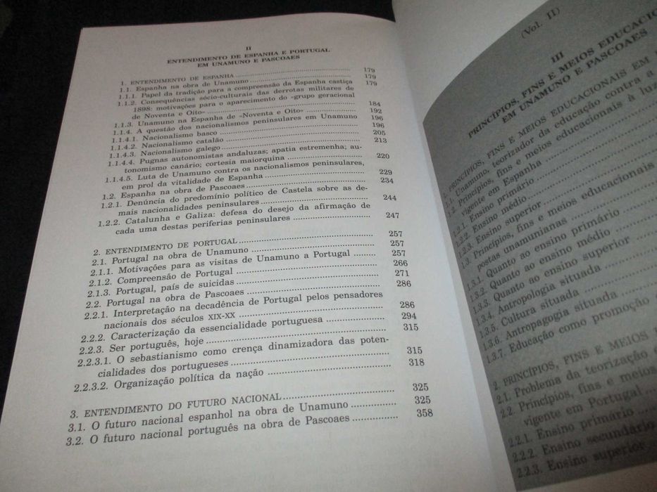 Livros Miguel de Unamuno e Teixeira de Pascoaes Temas Portugueses INCM