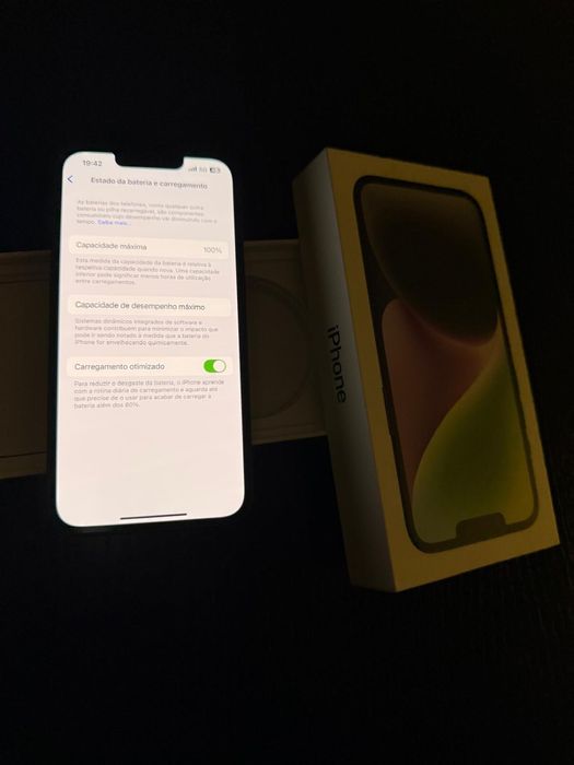 Iphone 14 128GB NOVO (Acabado de vir do seguro) NOVA GARANTIA