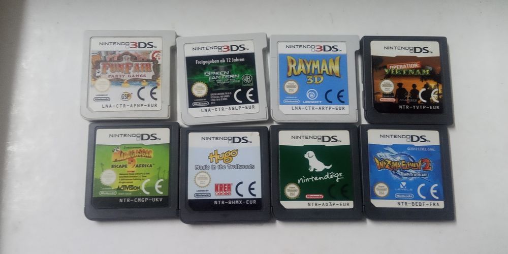 pokémon Mystery Dungeon Rayman Hugo Nintendogs Madagáscar Green Lanter