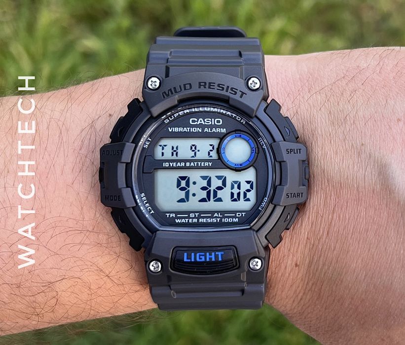Годинник наручний Casio TRT-110H-8A новий оригінал захист від бруду