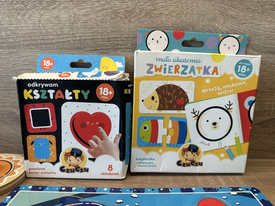 Układanki dla dzieci- Melissa&Doug, CzuCzu, inne