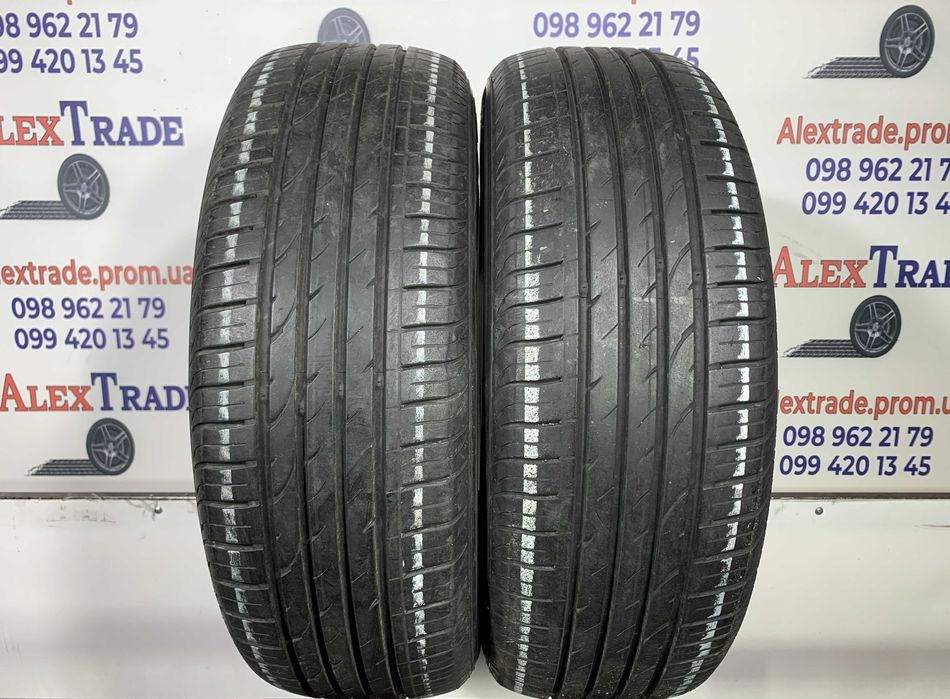 2 шт. 185/60 R15 Nexen N'Blue HD літні шини вживані