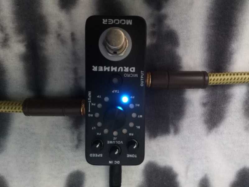 Pedal Mooer Drummer (Máquina de Ritmos)