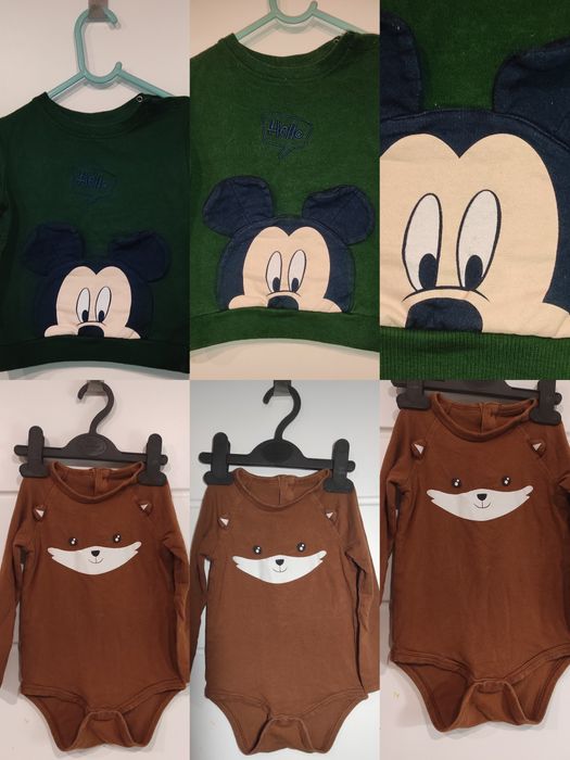 Zestaw ciuszków chłopięcych r86