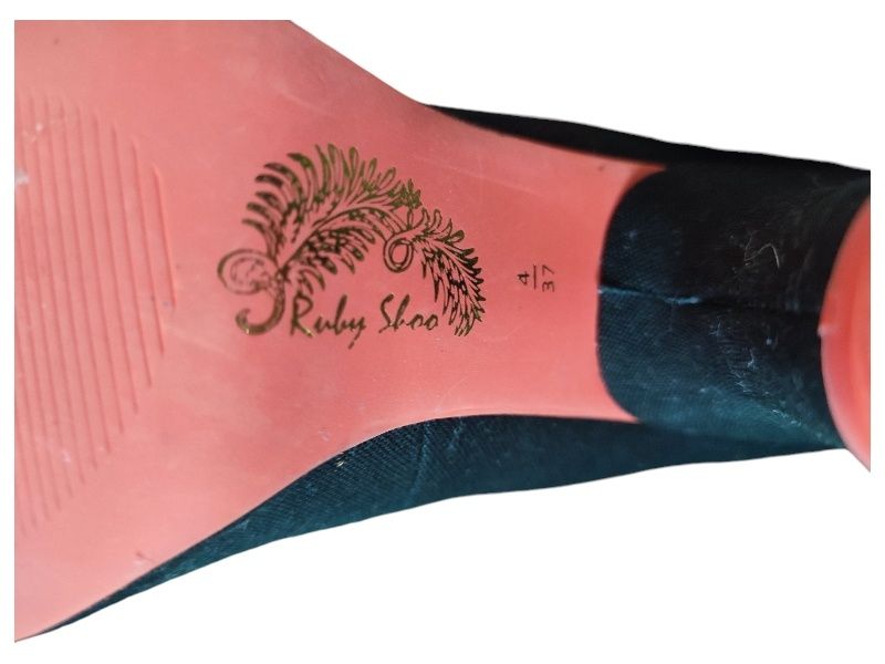 Ruby Shoo EVA pantofle czółenka na platformie w stylu pin up girl.. Ro