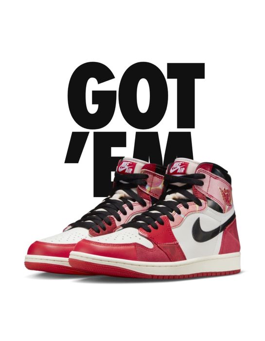 Air Jordan 1 Spider-Man Across the Spider-verse