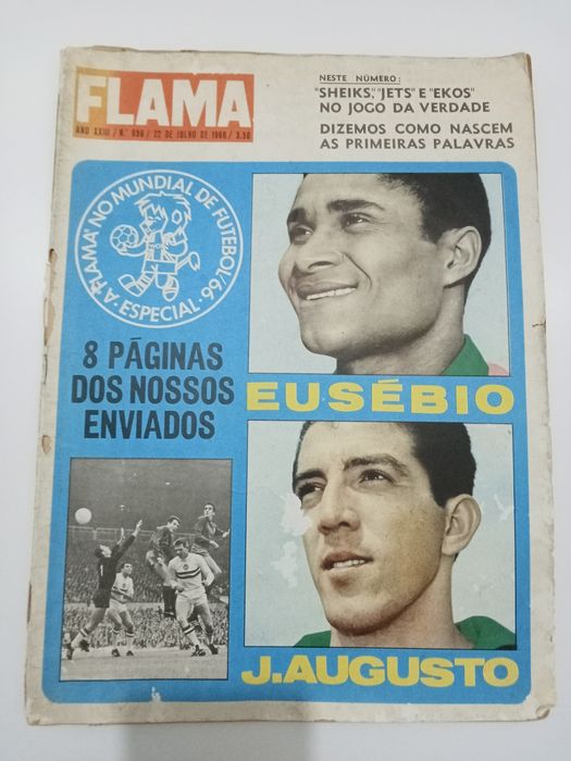 Revista Flama, sobre O Benfica