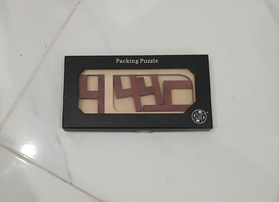Packing Puzzle como novo na caixa