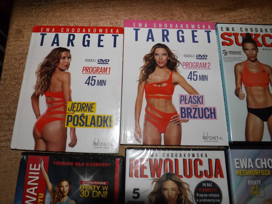 Ewa Chodakowska, Target, Pierwsza autorska dvd i inne