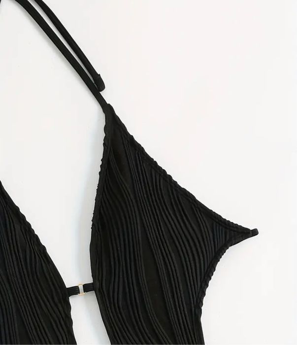 Купальник однодільний на завʼязочках