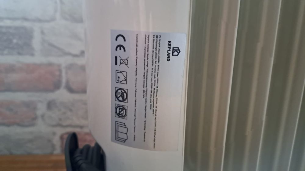 Grzejnik olejowy KEPLAND