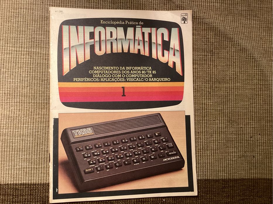 Livro Enciclopédia Prática de Informática 1984 Editora Abril Cultural