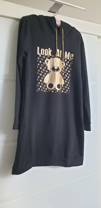 Super bluza dluzsza złoty miś Pakuten