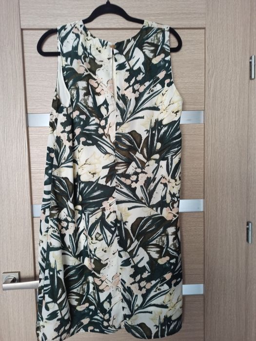 Letnia damska sukienka, sukienka na ramiona, zwiewna sukienka letnia