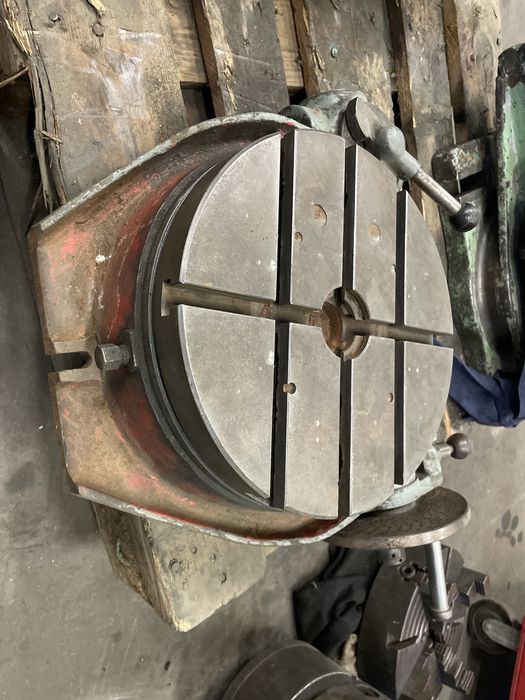 Stół obrotowy 315 podzialowy warsztatowy do frezarki