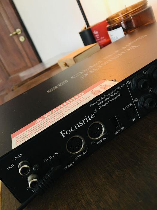 Karta dźwiękowa Focusrite Saffire pro 26