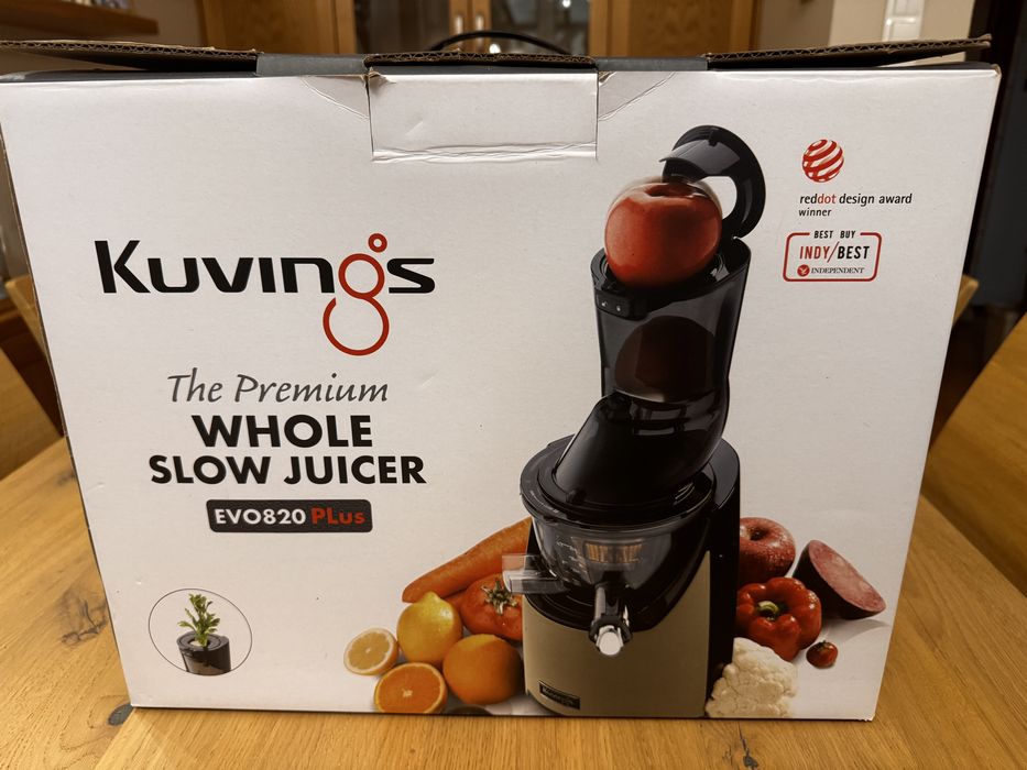Wyciskarka wolnoobrotowa. Kuvings The Premium EVO820 PLUS