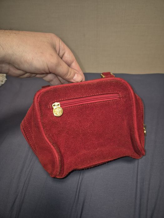 Вінтажна черона сумка від Versace