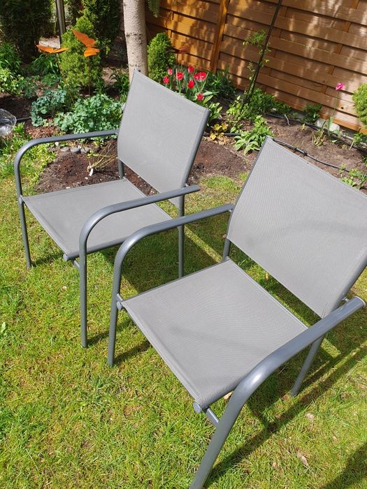 Krzesła ogrodowe 2 szt