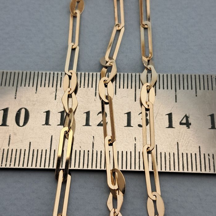 Золотая цепочка 4,47 гр 45 см золотий ланцюг золото 585 проба