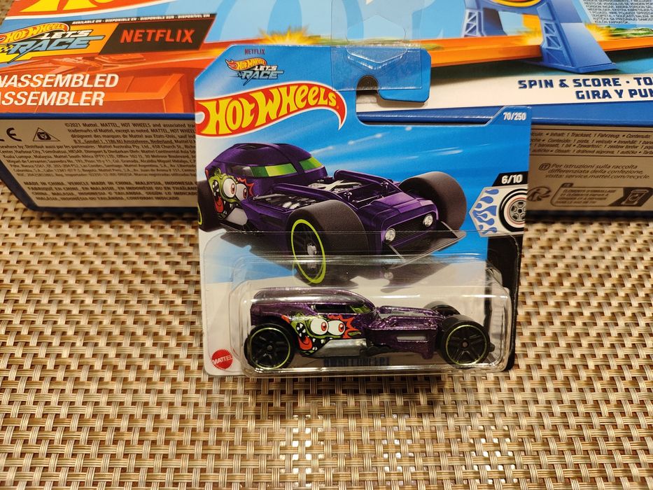 Hot wheels - spin and score + autko 70/250