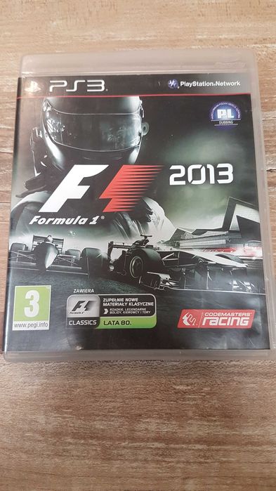 F1 2013 PS3 PL Po POLSKU Unikat Formuła 1 Wyścigi Sklep Wysyłka Wymian