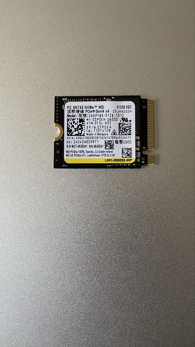 NVME 512gb gen 4