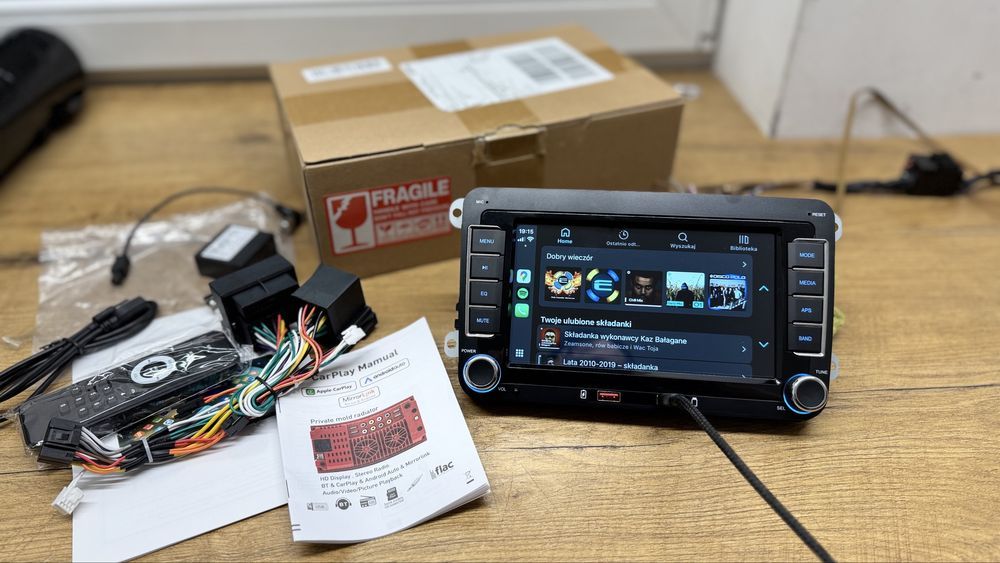 Radio vw carplay android auto passat,golf