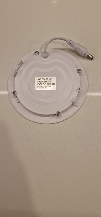 35 Focos Led 6w 3500k Branco Quente NOVOS