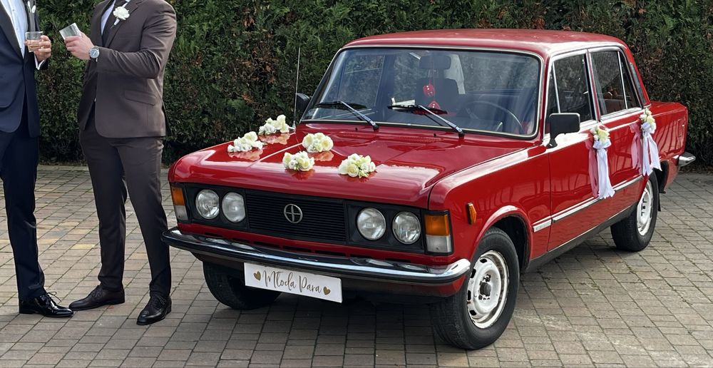 FIAT 125p Klasyk na ŚLUB Duży Fiat