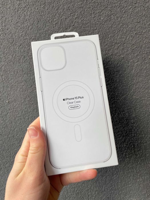 Oryginalne etui Apple iPhone 15 Plus – Clear Case z MagSafe