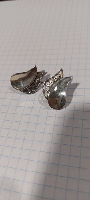 Серебряные серьги