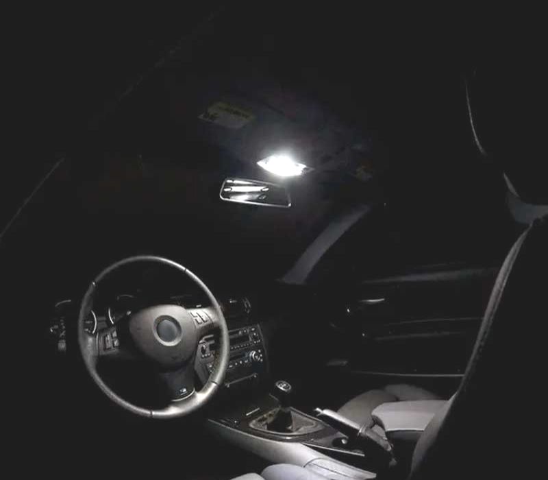 KIT COMPLETO DE 19 LAMPADAS LED INTERIOR BMW 1 SERIE E82 COUPE 120I 125I 135I 120D 123D 1 M 07-13