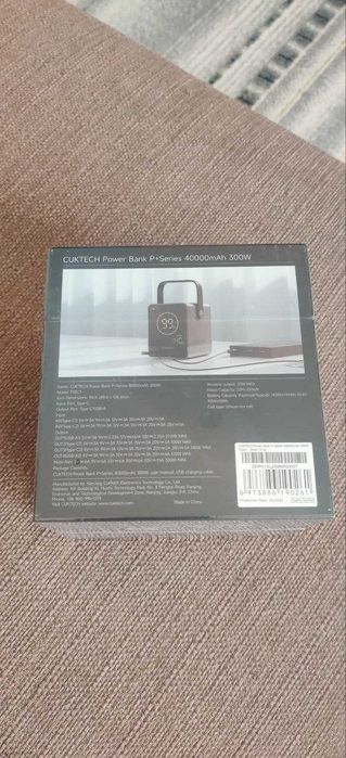 павербанк CUKTECH 40000 mAh 300W (2*USB,2*USC-C,бездротова зарядка)