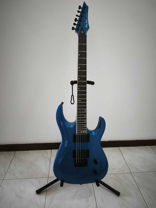 Guitarra elétrica - Harley Benton R-446 Blue Metallic