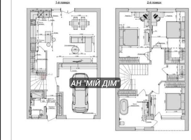 Продаюється сучасний таунхаус з гаражем, 150м.кв.