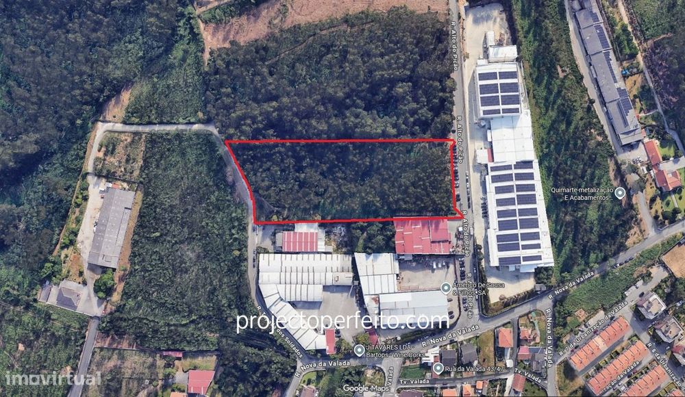 Lote Industrial  Venda em Santa Maria de Lamas,Santa Maria da Feira