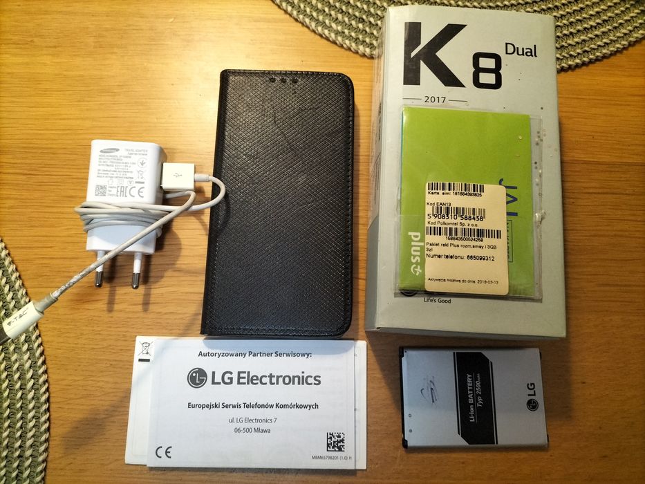 Smartfon LG K8 Dual 2017