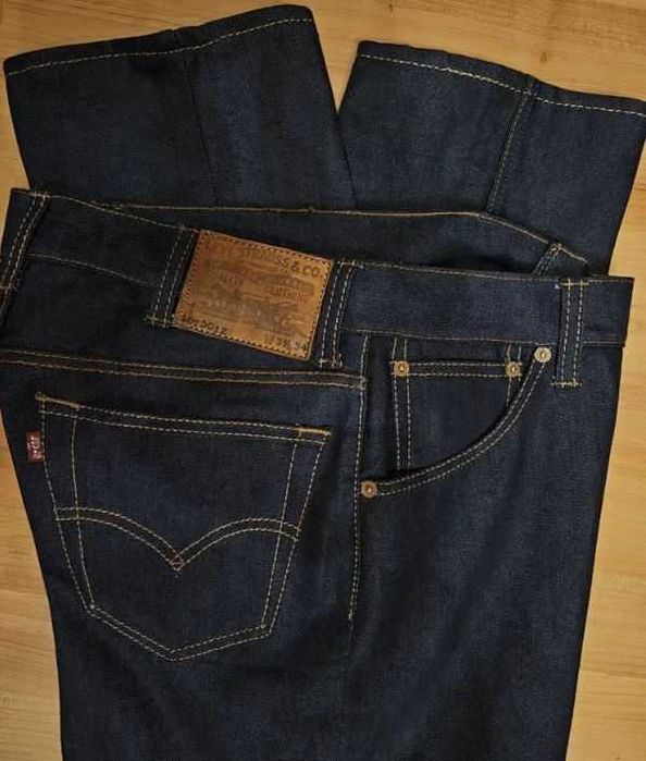 Джинсы Levis 501 Z W32L34темносиние