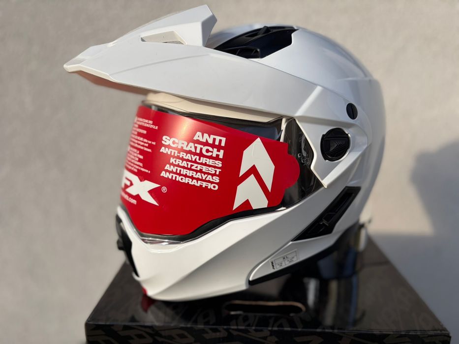 Kask motocyklowy szczekowy typ Adventure AFX FX-111DS rozmiar XL 61-62