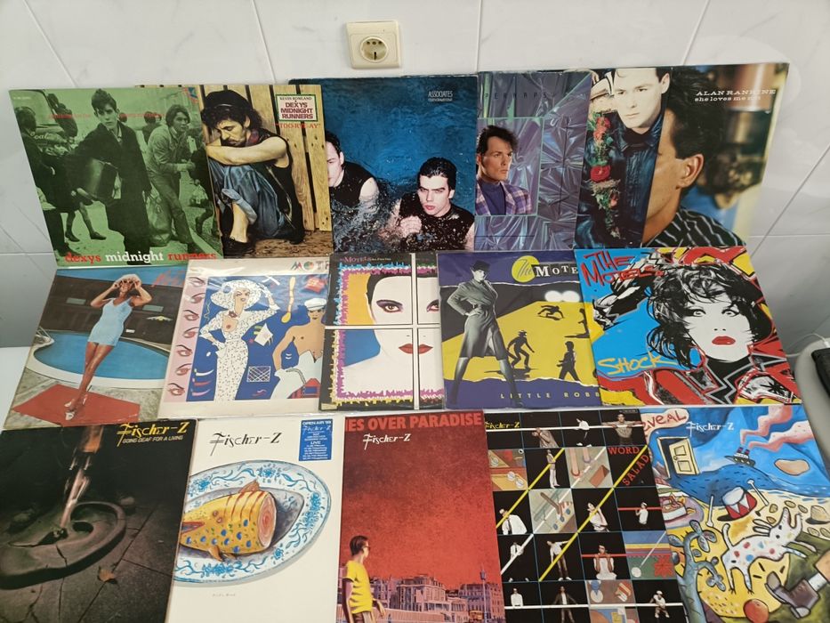 PUNK ROCK, NEW WAVE, Post Punk e outros {vinis}