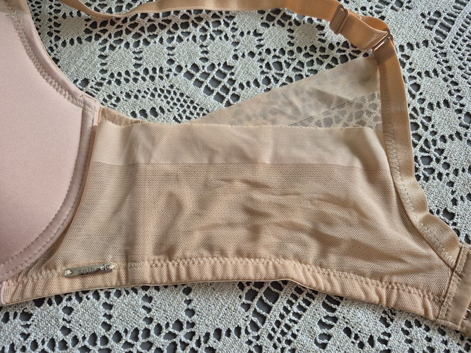 Biustonosz stanik bardotka beż 85 E