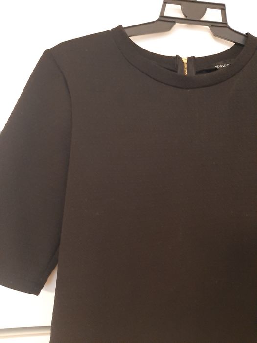Czarna elegancka bluzka NEW LOOK 12/40 aktualne